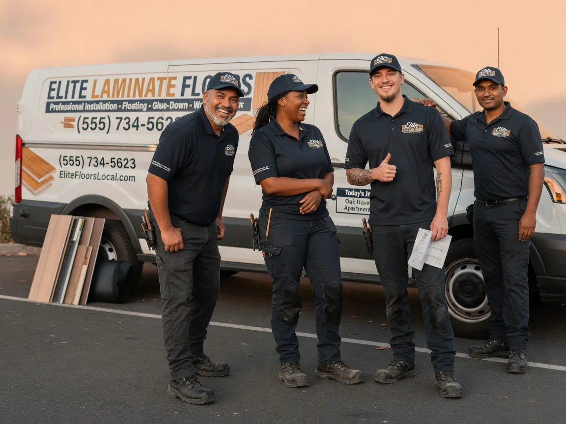Laminate flooring installation company in Ontario, WI